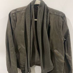 FREE PEOPLE ARMY GREEN JACKET